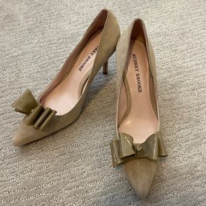Audrey Brooke Suede High Heels - Size: 6.5